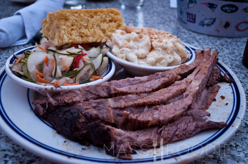 Sliced Beef Brisket at Smokestack Urban Barbecue