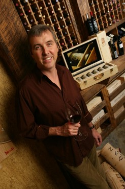 Thomas in his cellar - small