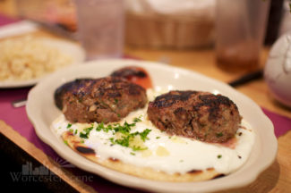 Losh Kebab with Yogurt