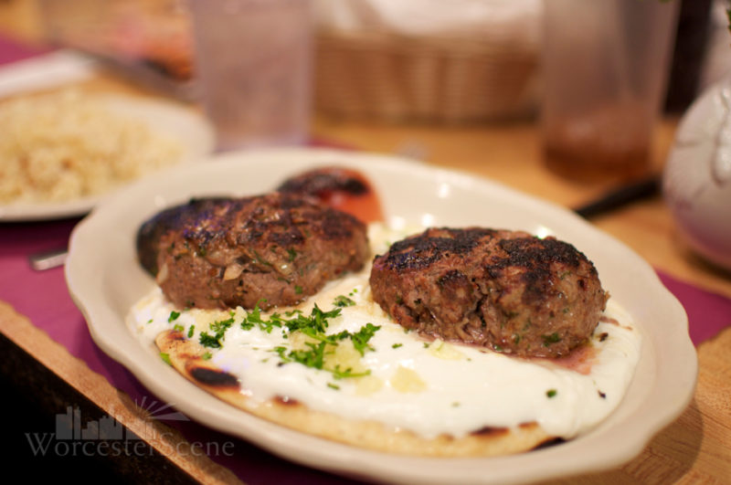 Losh Kebab with Yogurt
