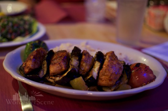 Eggplant Kebob with Chicken Eggplant Kebob with Chicken