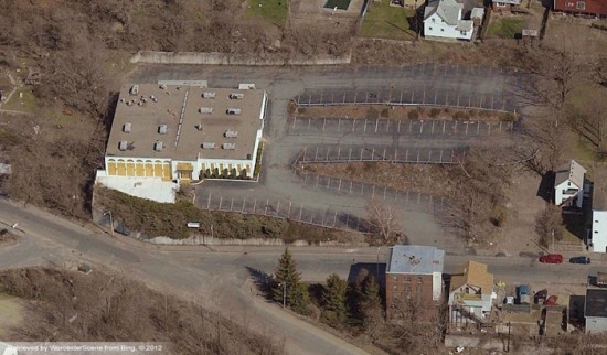 Aerial shot of the "new" El Morocco (2012)