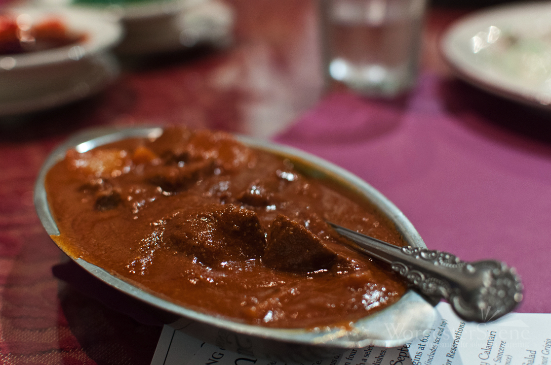 Lamb Vindaloo from Surya on Shrewsbury Street in Worcester