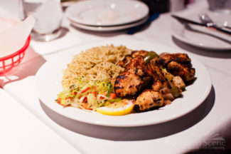 Chicken Kebab from Pomir Grill on Shrewsbury Street in Worcester