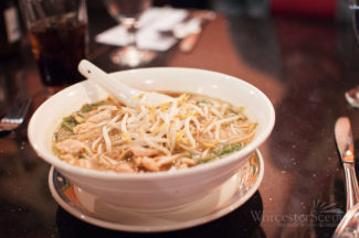 Pho from Racha Thai in Worcester