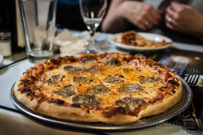 Meatball Pizza