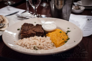 Baked Kibbe from Le Mirage in Worcester