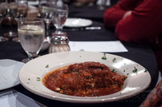 Eggplant Lasagna from Le Mirage on June Street in Worcester, MA