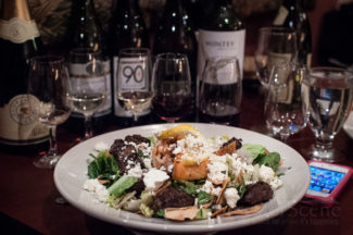 Fattoush Salad from Le Mirage on June Street in Worcester, Massachusetts