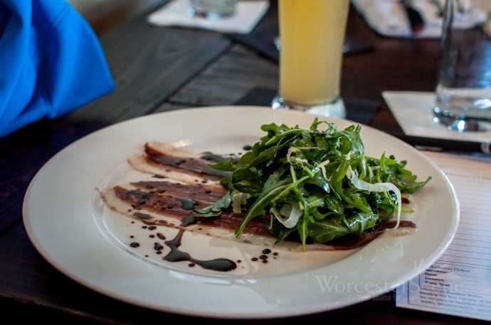 Duck Prosciutto from Volturno on Shrewsbury Street in Worcester, MA