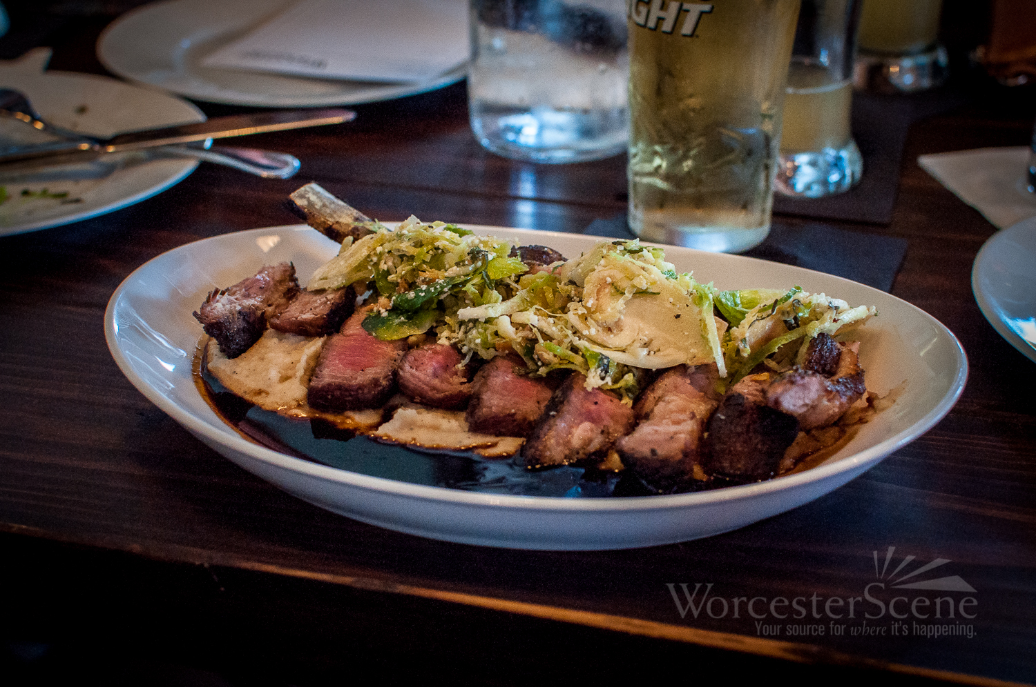 Pork Chop from Volturno on Shrewsbury Street in Worcester, MA