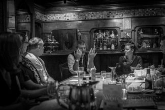 Brendan O'Connor Talking with Worcester Foodies during the September 2014 meeting