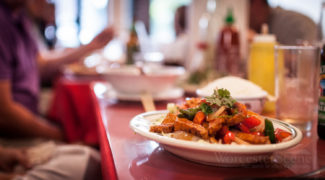 A Vietnamese tofu dish from Dalat on Park Avenue in Worcester, MA