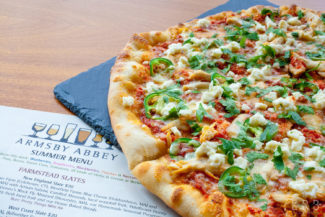 Seasonal Flatbread at Armsby Abbey by Erb Photo