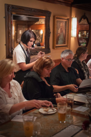 Ordering at O'Connor's in Worcester