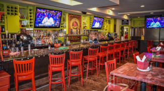 The Bar at Flying Rhino on Shrewsbury Street in Worcester, MA