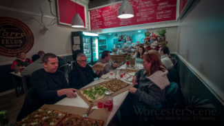 Worcester Foodies at Corner Grille on Pleasant Street in Worcester, MA