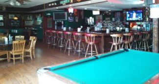 Bar, Tables, and Billiards at Galway Pub