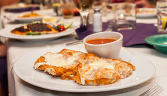 Chicken Parmesan from Joey's on Chandler Street in Worcester, MA