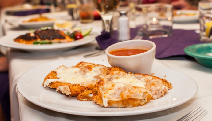 Chicken Parmesan from Joey's on Chandler Street in Worcester, MA