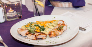 Grilled Chicken & Ravioli from Joey's Bar and Grill on Chandler Street in Worcester, MA