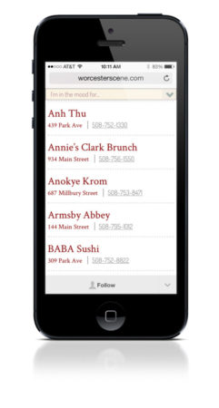 Worcester To Go - The Mobile Experience
