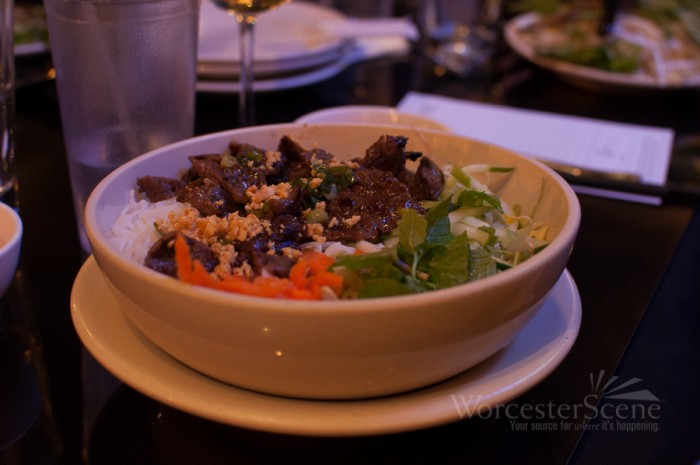 Bun with Beef Tenderloin from Pho Dakao on Park Avenue in Worcester, MA