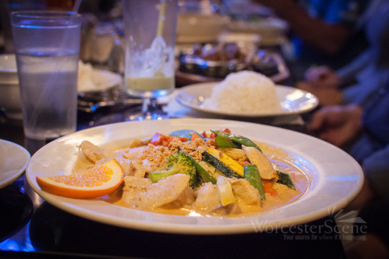 Curry Chicken with Vegetable Medley