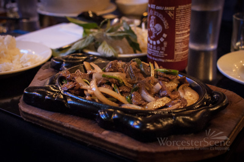 Sizzling Mongolian Beef
