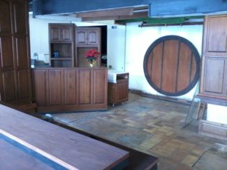 Construction on the interior at Wyked Java. Retrieved from Facebook.