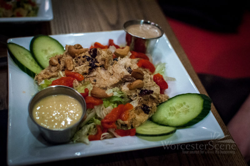 Chicken and Dried Cranberry Salad from Mezcal Tequila Cantina