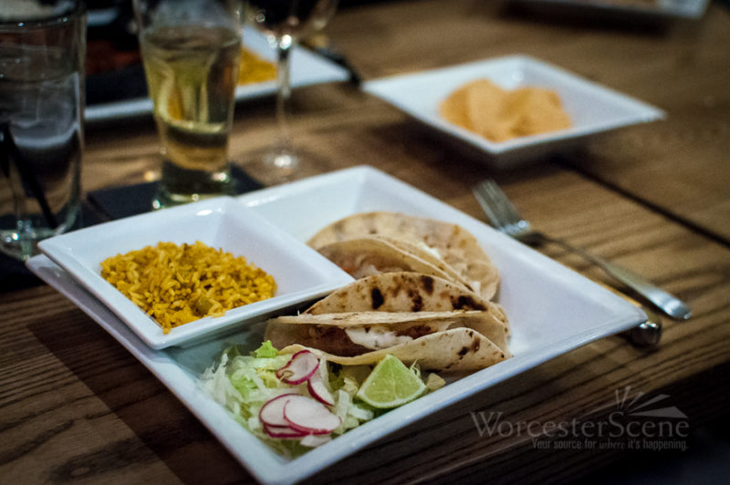 Fish Tacos from Mezcal Tequila Cantina