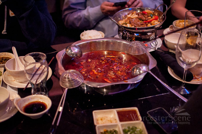Mala broth from Chuan Shabu in Worcester