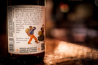 Look at the label for details on sustainable wines.