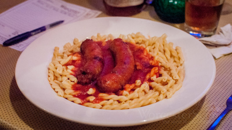 Gemelli and Sausage from Rosalina’s Kitchen