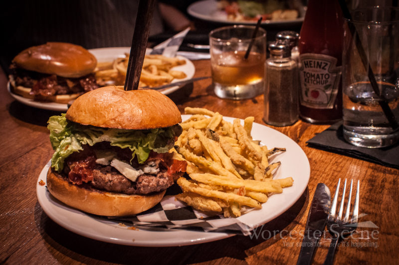House Grind Burger with Focaccia Roll