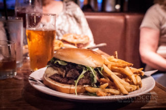 Mushroom Burger from The Fix on Shrewsbury Street in Worcester, MA