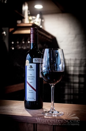 Pairing red with BBQ.