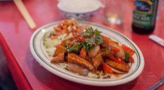 Spicy Tofu and Vegetables from Dalat Restaurant on Park Avenue in Worcester, MA