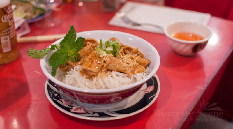 Vermicelli with Pork from Dalat Restaurant in Worcester
