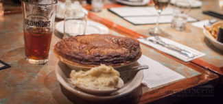 Guinness Pie from O'Connor's on West Boylston Street in Worcester, MA