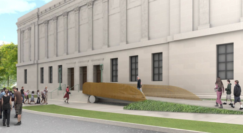 Worcester Art Museum begins construction on new access bridge