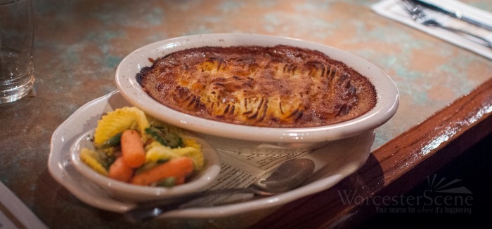 Shepard's Pie from O'Connor's on West Boylston Street in Worcester, MA