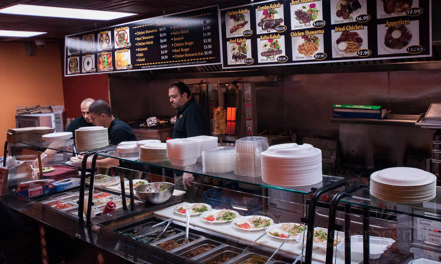 Bay State Shawarma & Grill on Water Street in Worcester, MA