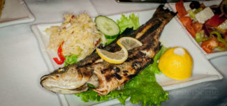 Lavraki Mediterranean Sea Bass from Meze on Shrewsbury Street