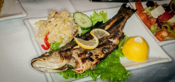 Lavraki Mediterranean Sea Bass from Meze on Shrewsbury Street