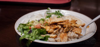 Chicken Shawarma from Bay Side on Water Street in Worcester, MA