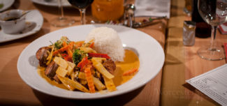 Duck Choo Chee from Thai Time on Highland Street in Worcester, MA