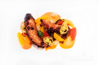 Octopus Appetizer at The Urban Kitchen on Shrewsbury Street in Worcester, MA