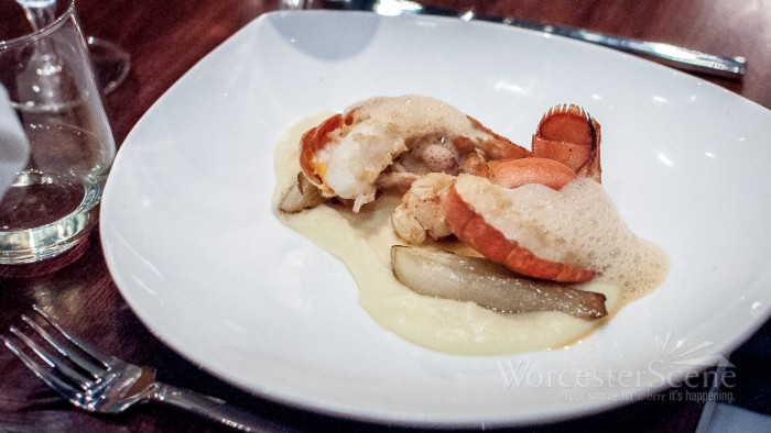 Lobster Tail and Claws from The Urban on Shrewsbury Street in Worcester, MA